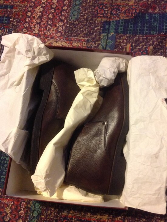 To Boot New York Calder Brown Leather Chukka Boots - Size 11M - New with Box main image 6